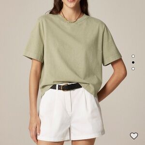J. Crew cropped T-Shirt- LG
